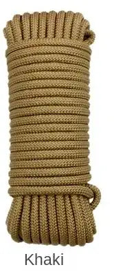 5 meters 10 colors 2mm 4mm 6mm 8mm 10mm colorful braided rope tent tie rope drawstring outdoor clothesline core nylon rope - Lootquake