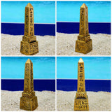 Egyptian Obelisk Figurine Statue Egyptian Obelisk Psychological Sandbox Tower Ornament Figurine Desktop Egyptian Tower Ornament