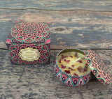 Soybean wax dried flower scented candle? Wedding companion gift birthday gift floral fragrance incense candle