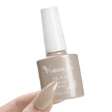 Venalisa Nail Gel Polish 7.5ml #758 Funny Bunny Milky White VIP3 Collection Long Wear Diamond Top Coat Soak Off UV LED Gel Nail