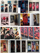 Papier peint de film cyberpunk, œuvre d'art murale, peinture sur toile, image imprimée, affiche suspendue, décoration de salle de jeux, maison