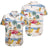 3D Full Print Hawaiian Dachshund Graphic Shirt For Men Summer Casual Button Up Surfing Beach Shirts Blusas Mens Oversize Tee Top - Lootquake