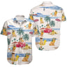 3D Full Print Hawaiian Dachshund Graphic Shirt For Men Summer Casual Button Up Surfing Beach Shirts Blusas Mens Oversize Tee Top - Lootquake