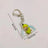 Funny Banana Cat Key Chain Creative Acrylic Happy Cats Schoolbag Pendant Bag Accessories DIY Mobile phone Lanyard Student Gift - Lootquake