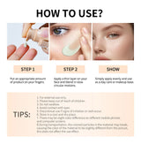 Base de maquillaje Lakerain que cambia de color CC Cream, base de maquillaje facial resistente al agua, base líquida, corrector impecable de larga duración.