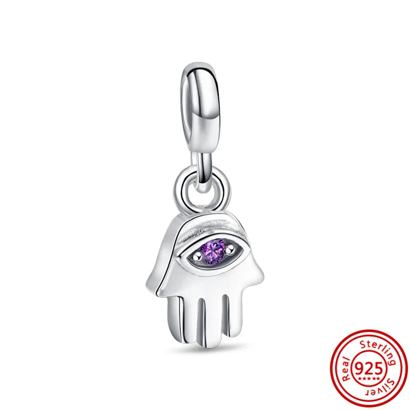 New 925 Silver Rings Styling Two-ring Connector Links Charms Beads Fit Original Pantaro Me Rings Bracelet DIY For Women Jewelry - Lootquake
