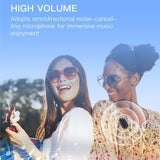 Altavoz Bluetooth portátil para exteriores, altavoz portátil de llamadas Bluetooth con soporte magnético para ciclismo, senderismo y correr.