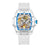Luxury men's watch onola plastic transparent hollow full automatic mechanical watches men waterproof clock - Lootquake