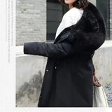New In Coats & Jackets Women's Winter Padded Jacket Loose Casual Outerwears Fleece Hodded Windbreaker Elegant Office Lady's Coat - Lootquake