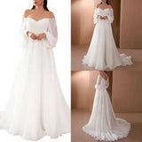 Party Dress Breathable Maxi Dress Lightweight Slim  Sexy White Elegant long Dress - Lootquake
