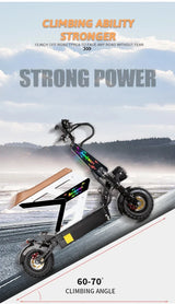 m10 8000W 60V 65AH large electric scooter max speed 90-120km/H 13inch off-road tyres lcd display removable large seat  escooter