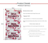 Halloween Decor Party Supplies Rain Squares Curtain Halloween Hanging Decorations Frightening Background Curtains Wall Props