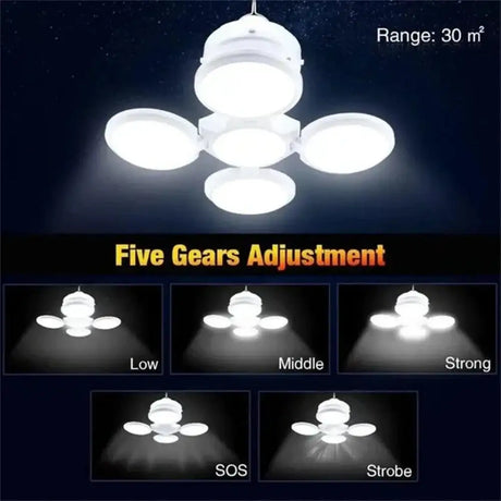 Portable Solar Powered LED Rechargeable Camping Light Hook Tent Light Multifunctional Outdoor Emergency Lighting Spotlight - Lootquake
