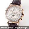 Corgeut Multi Functional Watch Automatic Mechanical Watch for Men 42mm Day Date Month Year Day/Night ST1655 Movt Polished Case - Lootquake