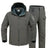 5XL Shark Skin Soft Shell Autumn and Winter Plush Thickened Mountaineering Tactics Training Breathable Windproof Charge Suit - Lootquake