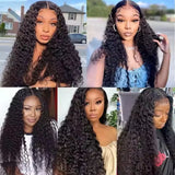 250% Density Burmese Pixie Curly Lace Frontal Wig | Natural Color Remy Human Hair