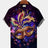 2024 Men's Mardi Gras Shirt 3D Print Short Sleeve Casual Shirts Streetwear Loose Plus Size Mens Hawaiian Shirts Tops T-Shirt - Lootquake