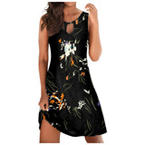 Dresses For Women Summer Plus Size Women Beach Dress Fashion Stripe Sleeveless Backless Camisole Vestidos En Oferta LiquidacióN