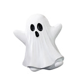 Cute Ghost Decor Set Soft Fabric Halloween Figurine Playful Spooky Home Decoration Adorable Haunted House Accessory