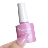 Venalisa Nail Gel Polish 7.5ml #758 Funny Bunny Milky White VIP3 Collection Long Wear Diamond Top Coat Soak Off UV LED Gel Nail