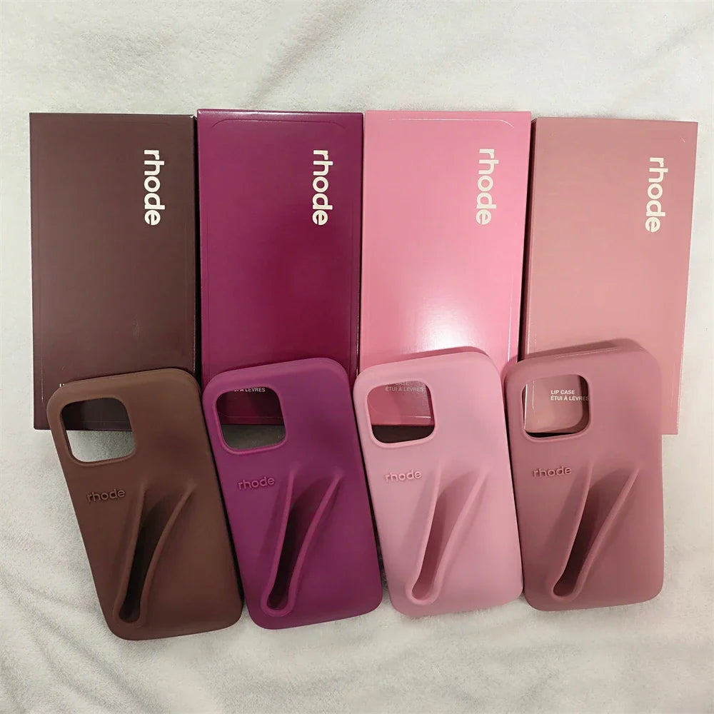 Rhode Phone Case For iPhone With Box Rhode Soft Silicone Phone Case