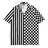 Mens Designer Clothes Black and White Dot Print Shirts Oversized Summer Travel Hawaii Beach Hawaiian Harajuku Camisa Masculino - Lootquake