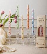 2 velas perfumadas de cera de soja con forma de flor, para aromaterapia, bodas, cumpleaños, fiestas y decoración del hogar.