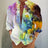 Men's shirt long-sleeved colorful fashion cardigan shirt Hawaiian 3D printed shirt XS-6XL super large size shirt soft fabric - Lootquake