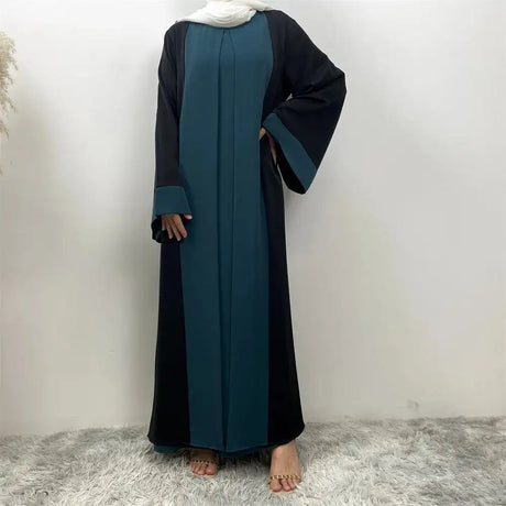 Eid Muslim Party Dress for Women Ramadan Abaya Fake 2 Piece Long Dress Morocco Vestidos Largos Dubai Turkey Robe Jalabiya 2024 - Lootquake