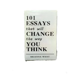 101 essais qui changeront votre façon de penser (livre de poche en anglais)