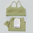 women 2 Pieces Yoga Set Women Sportswear Gym Top Y-shape Bra Fitness High Waist Leggings Workout Sports Clothes Tracksuits - Lootquake
