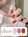 1-30pcs PSK Nude Pink Color Nail Art Ice Transparent Bare Color Nail Enamel 2025 New Net Red Popular White Gel Nail Polish