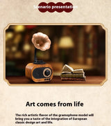 Altavoz Bluetooth retro de madera portátil, minialtavoz inalámbrico para exteriores con sistema de sonido, radio TF FM, música, MP3 y subwoofer.