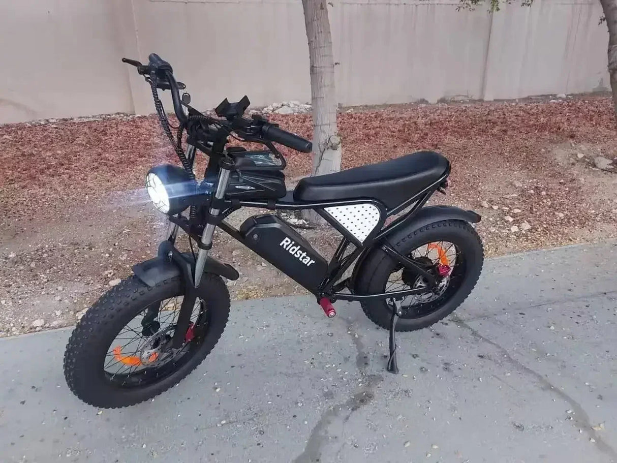 Electric bike 2000W Powerful Dual Motor 52V 40Ah Dual Battery Q20 Pro Ebike Motorcycle Mountain 20x4.0 Fat Tire Electric Bicycle
