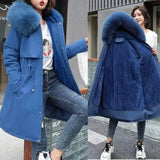 New In Coats & Jackets Women's Winter Padded Jacket Loose Casual Outerwears Fleece Hodded Windbreaker Elegant Office Lady's Coat - Lootquake