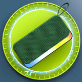 Altavoz Bluetooth Xiaomi portátil inalámbrico con inserción de tarjeta, memoria USB, luz RGB, regalo, pequeño altavoz de tela (2025)