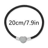 Colgante de plata 925 con forma de serpiente para San Valentín, ideal para pulseras originales de plata de ley 925 para mujer, regalo de joyería DIY.