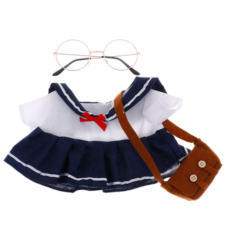 1PC Doll Clothes Dress Glasses Bags for 30cm Duck Plush Dolls Accessories - Lootquake