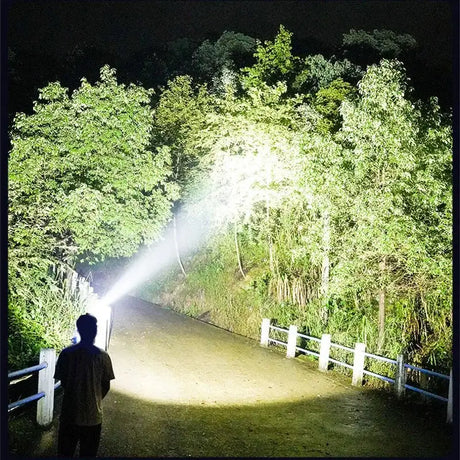1000000LM XHP360 High Power Fishing Headlamp Rechargeable Light Headlight Camping Hiking Led Flashlights Power Bank Head Lamp - Lootquake