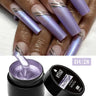8ml Super Shine Silver Metal Painting Gel Nail Polish High-density Mirror Effect Semi Permanant Nail Art Manicure Varnish