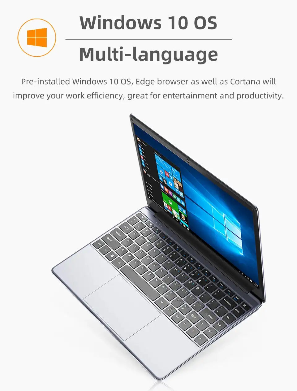 CHUWI HeroBook Pro Laptop 14.1 Inch FHD Screen Intel Celeron N4020 Dual Core UHD Graphics 600 GPU 8GB DDR4 256GB SSD Windows 11 - Lootquake