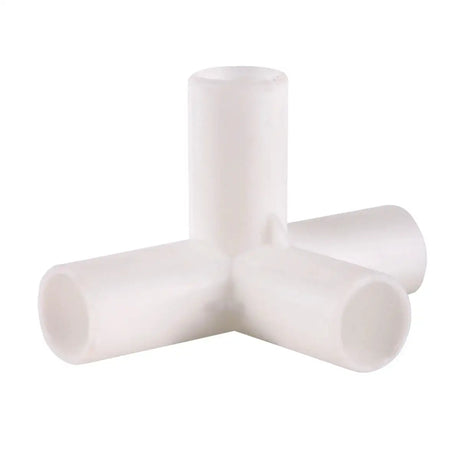 PVC Connector Inne Diameter 12mm Straight Elbow Tee 4-Way Joint 60/90/120/135 Degree Tee Garden Pipe Adapter DIY Tent Fittings - Lootquake