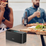 Altavoz Bluetooth inalámbrico DOSS SoundBox BT 5.0 con control táctil, caja de sonido portátil para música, sonido estéreo de 12 W, resistente al agua IPX5.