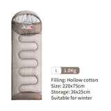 BISINNA Camping Sleeping Bag Ultralight Waterproof Winter Warm Envelope Backpacking Sleeping Bags for Outdoor Traveling Hiking - Lootquake