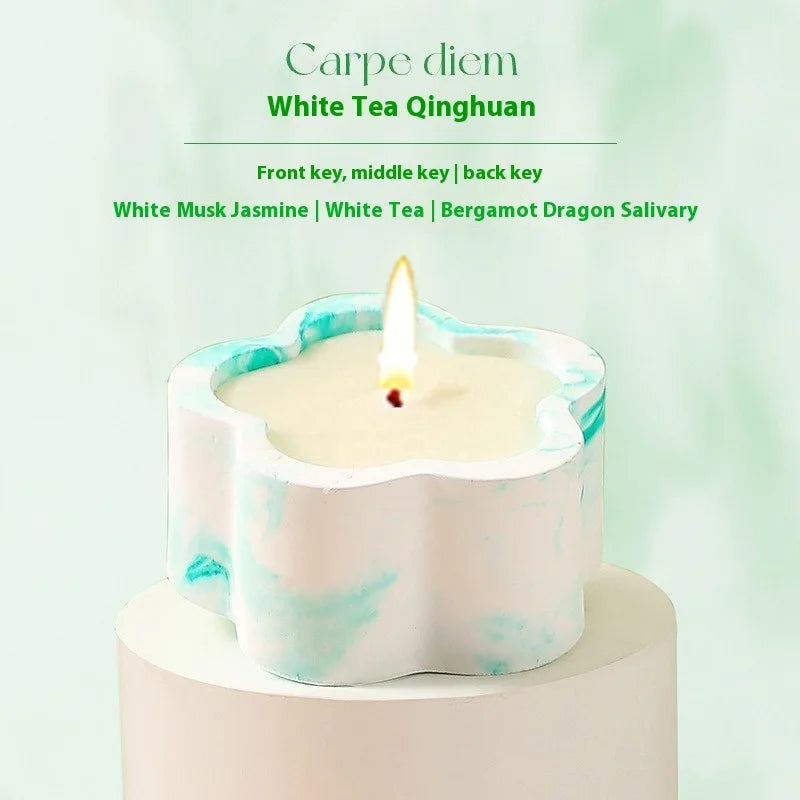 Vela de aromaterapia para habitación de niña, lámpara de aromaterapia con aroma a sensación de ambiente, vela de cumpleaños con regalo de mano, fragancia para el hogar