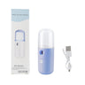 Humidificador facial en aerosol, mini, portátil, con carga, instrumento de belleza, máquina de pulverización fría, vaporizador facial.