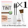 Kit de tinte para pestañas ICONSIGN para cejas, resistente al agua, 15 minutos de duración, para realzar las cejas y mantener el maquillaje de larga duración.
