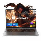 ACEMAGIC 15.6" Ultra Slim Laptop 16GB RAM 512GB SSD Intel N97 Notebook Gamer 1920*1080 Display Office Study Computer Windows 11 - Lootquake