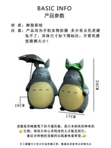 Large Garden Statue Cartoon Anime Totoroed Sculpture Creative Kawaii Miyazakis Hayaos Totoros Resin Figurines Garden Home Decor