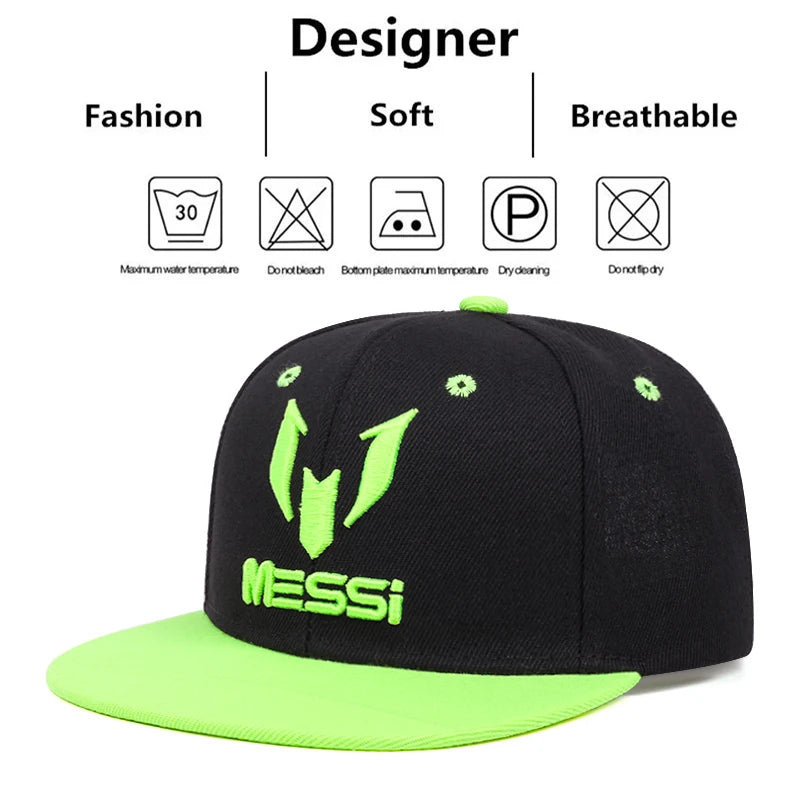 Fashion Embroidery Messis Quality Children Baseball Cap Kids Summer Hats Boys Girls Adjustable Snapback Cap Hip Hop Cowboy Hat - Lootquake